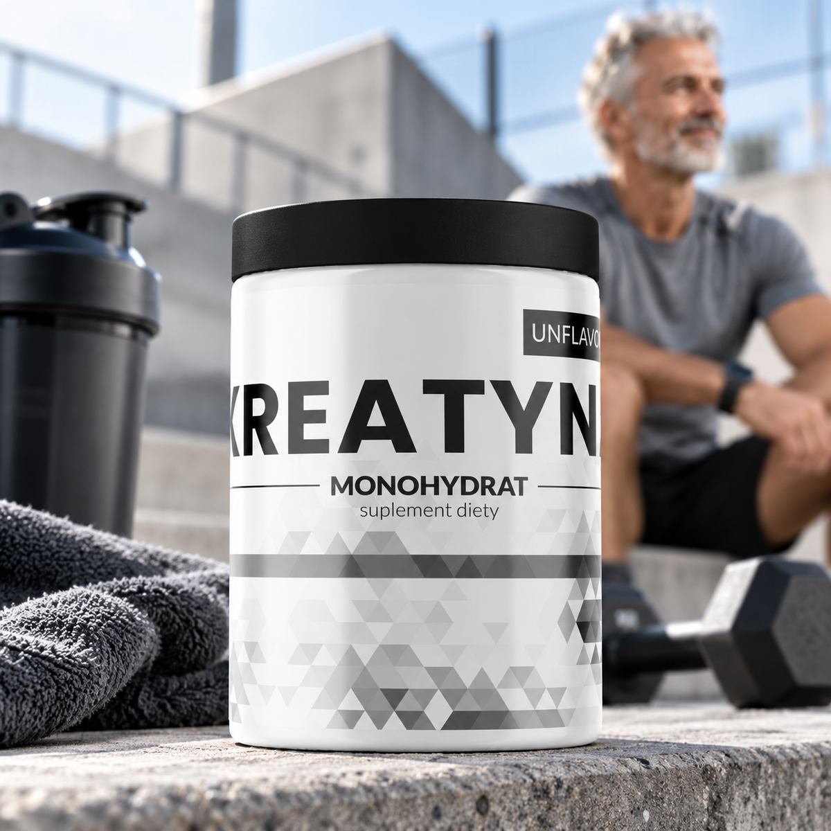 PURE Kreatyna Monohydrat 200 mesh – 500 g
