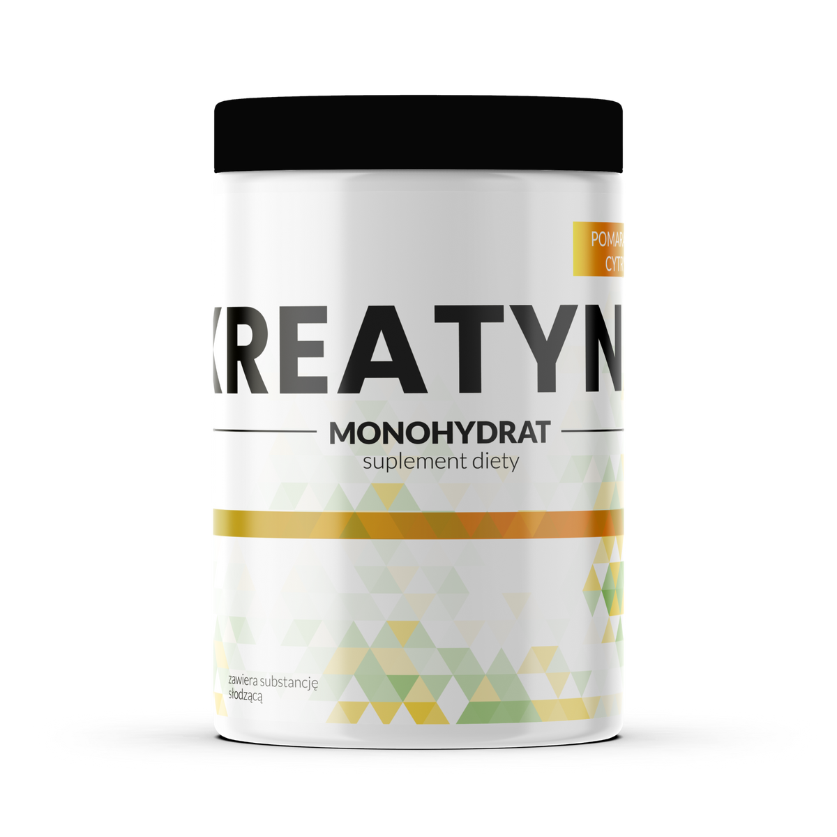 Kreatyna Monohydrat Smakowa PURE – Pomarańcza-Cytryna 500 g – opakowanie