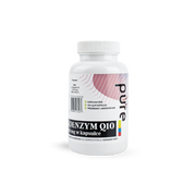 Koenzym Q10 Naturalny 100 mg PURE – 100 kaps. vege – opakowanie