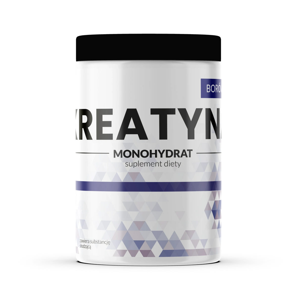 Kreatyna Monohydrat Smakowa PURE – Borówka 500 g – opakowanie