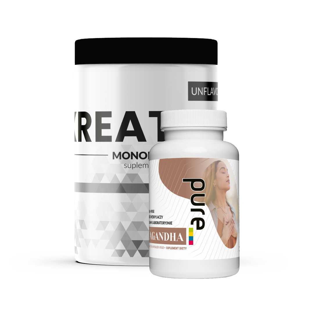 Zestaw PURE – Kreatyna + Ashwagandha