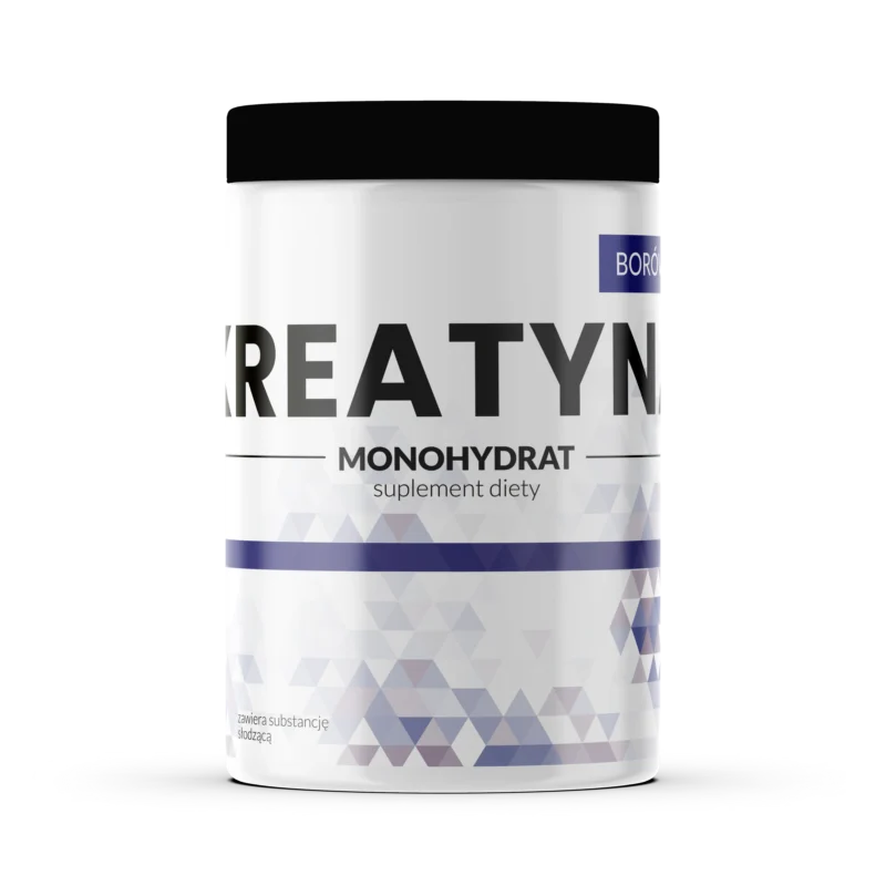 Kreatyna Monohydrat Smakowa PURE Borówka 500g 200mesh